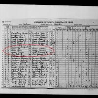 Jasper T Aaser 1925 census