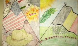 Youth artwork explores local history