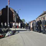 Neupré wreath laying ceremony