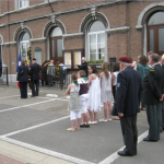 Plombières wreath laying ceremony