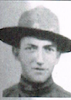 Photograph of Ralph W. Adams from The Soldiers of the Flanders Field American Cemetery Ralph W. Adams photograph