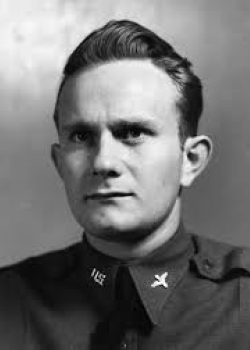 Photo of Major John L. Jerstad courtesy of the Ardennes American Cemetery John L. Jerstad