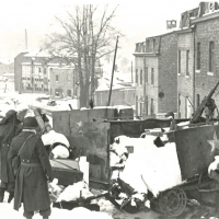 John G Armstrong's half-track