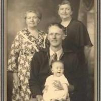 Arthur with daughter, mother and grandmother