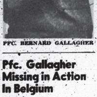 Bernard F Gallagher obituary
