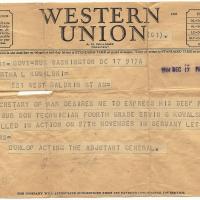 Erwin Kowalski telegram
