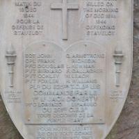 Monument to the 825th TD Bn on the Old Castle Road in Stavelot