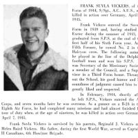 Frank S Vickers article