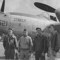 Morris Crossen with crew photo