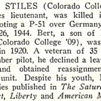 Obituary of Bert Stiles 2