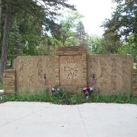 John R Prout monument 1