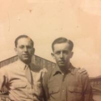 Louis Celentano and John Armstrong photo
