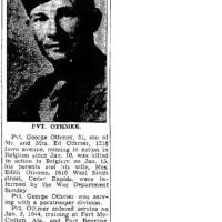 George E Othmer obituary