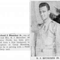 CPT Richard Binnicker